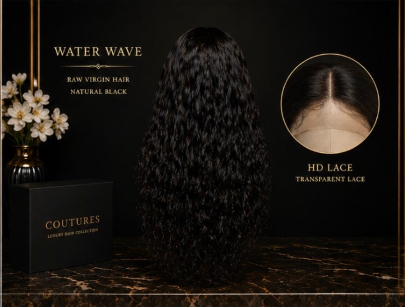 RAW WATER WAVE HD WIG