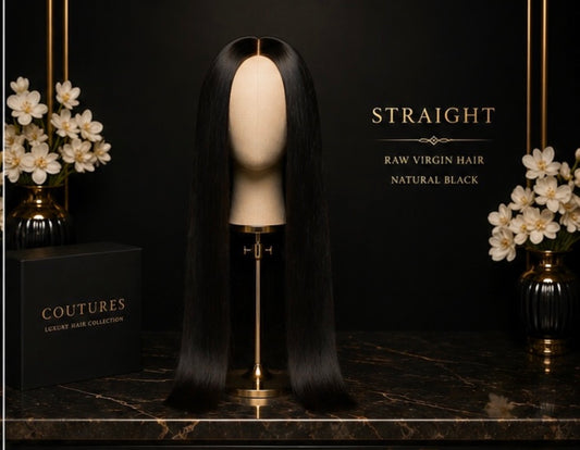 Raw straight HD lace